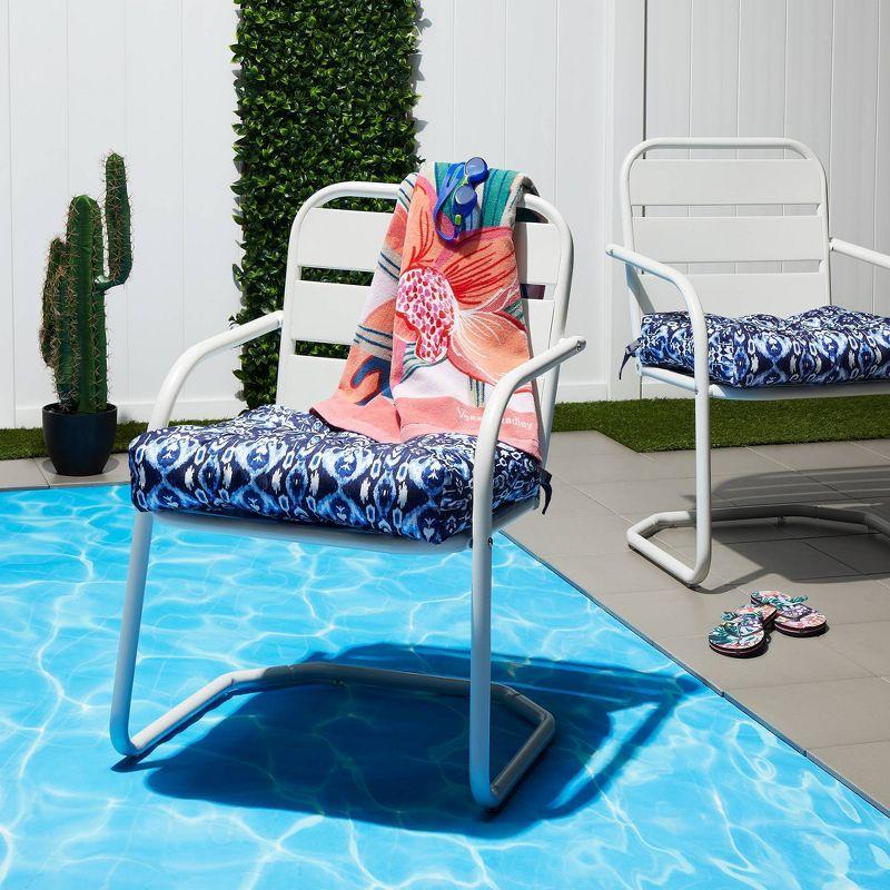 Vera Bradley by Classic Accessories Water-Resistant Patio Chair Cushions