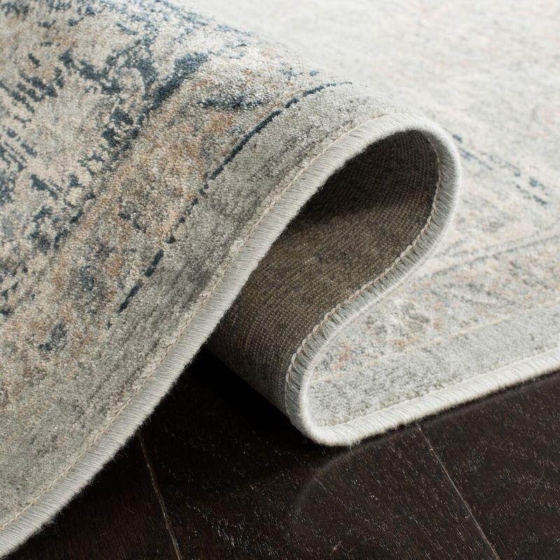 Vintage VTG120 Power Loomed Indoor Area Rug - Light Blue - 8'x10' - Safavieh.