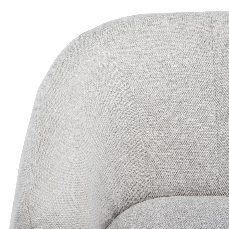 Ezro Upholstered Accent Chair - ACH5105 - Light Grey - Safavieh