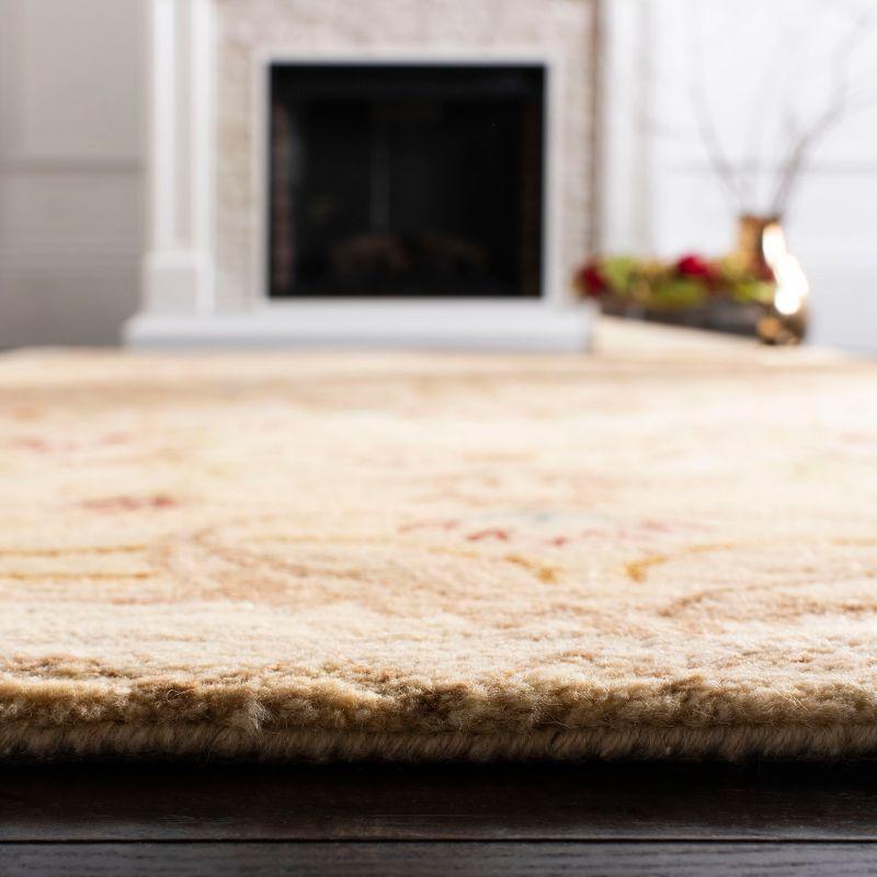 Empire EM823 Hand Tufted Indoor Area Rug - Beige/Light Gold - 6'x9' - Safavieh