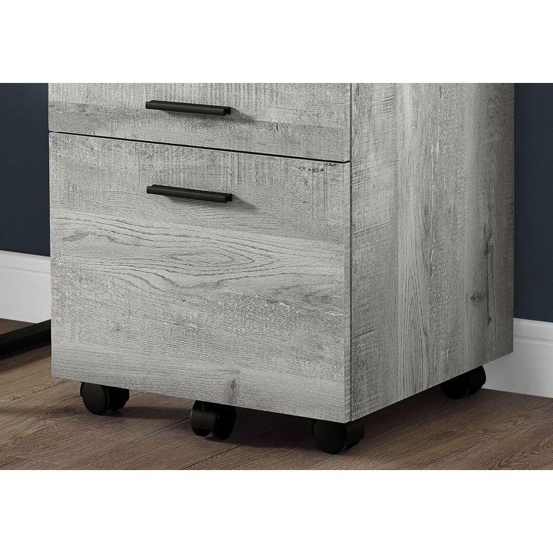 Gracie Oaks File Cabinet, Rolling Mobile, Storage Drawers, Printer Stand