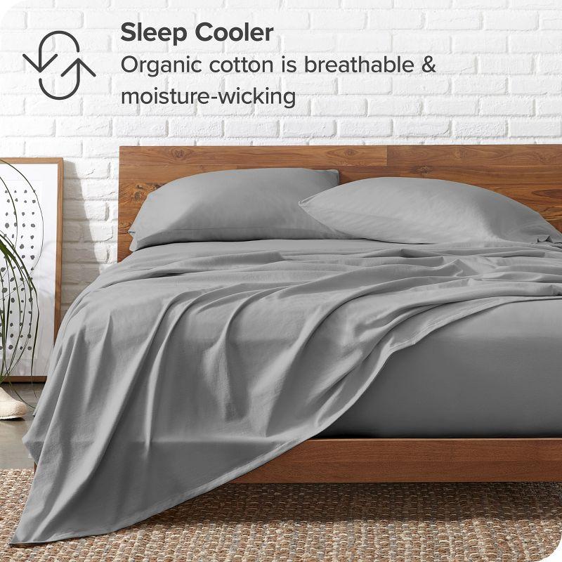 Bare Home Organic Cotton Jersey Sheet Set