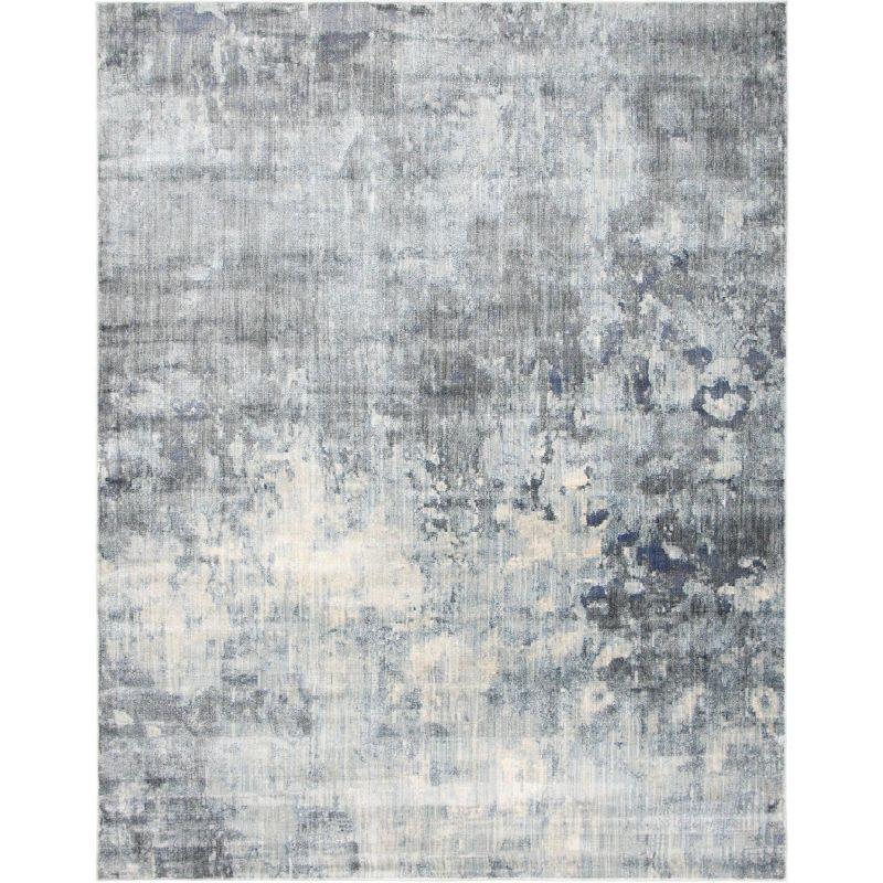 Unique Loom 9' 0 x 12' 2 Gray Helios Santorini Area Rug