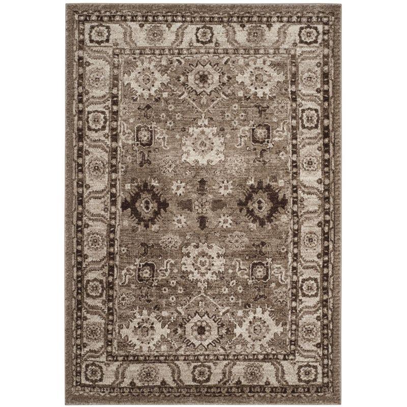 Vintage Hamadan VTH214 Power Loomed Indoor Area Rug - Taupe - 5'3"x7'6" - Safavieh