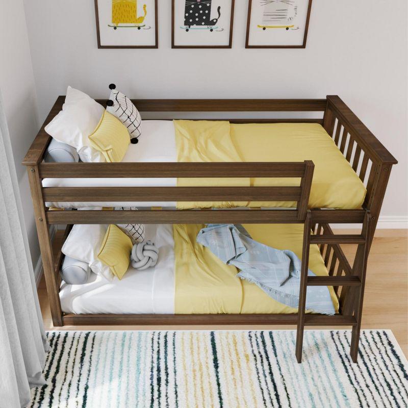 Max & Lily Twin over Twin Low Bunk Bed