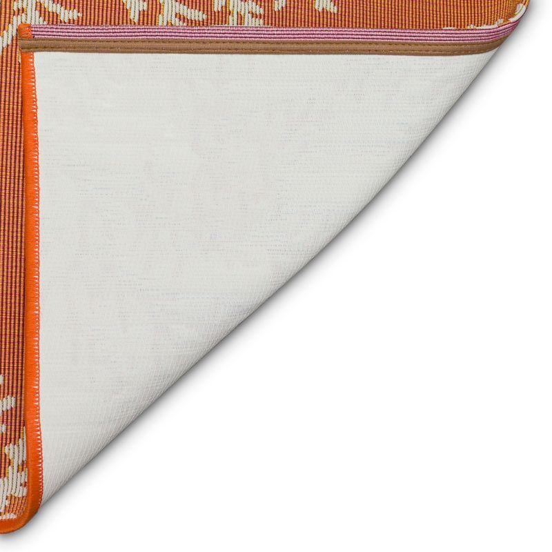 Liora Manne Esencia Coral Edge Indoor/Outdoor Mat Sunset 2' x 2'10"