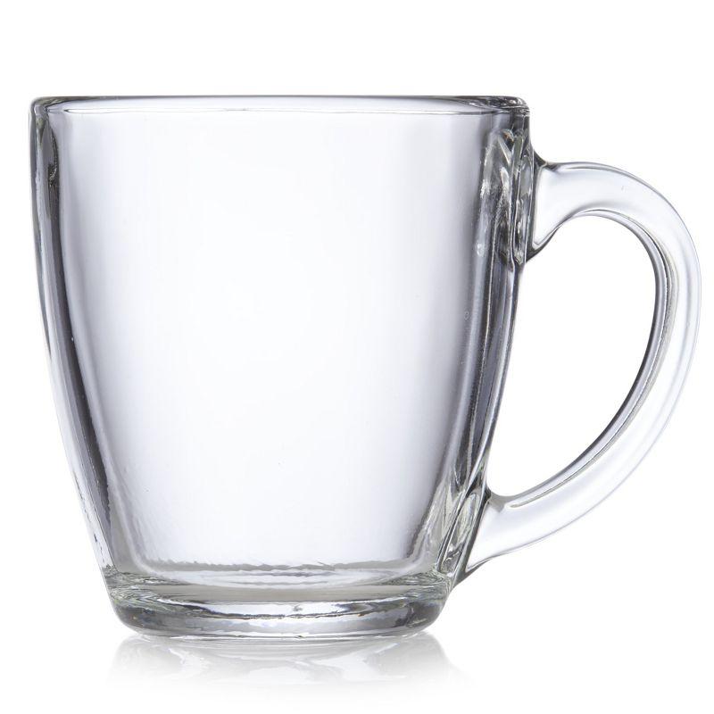 Libbey Tapered Glass Mugs