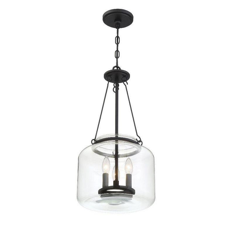 Savoy House Akron 3 - Light Pendant in  Matte Black