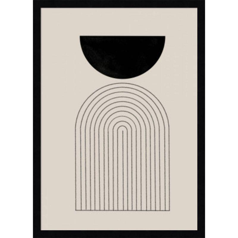 18" x 25" Bab No 1 by The Miuus Studio: Modern Giclee Print, Vertical Lithograph - Amanti Art
