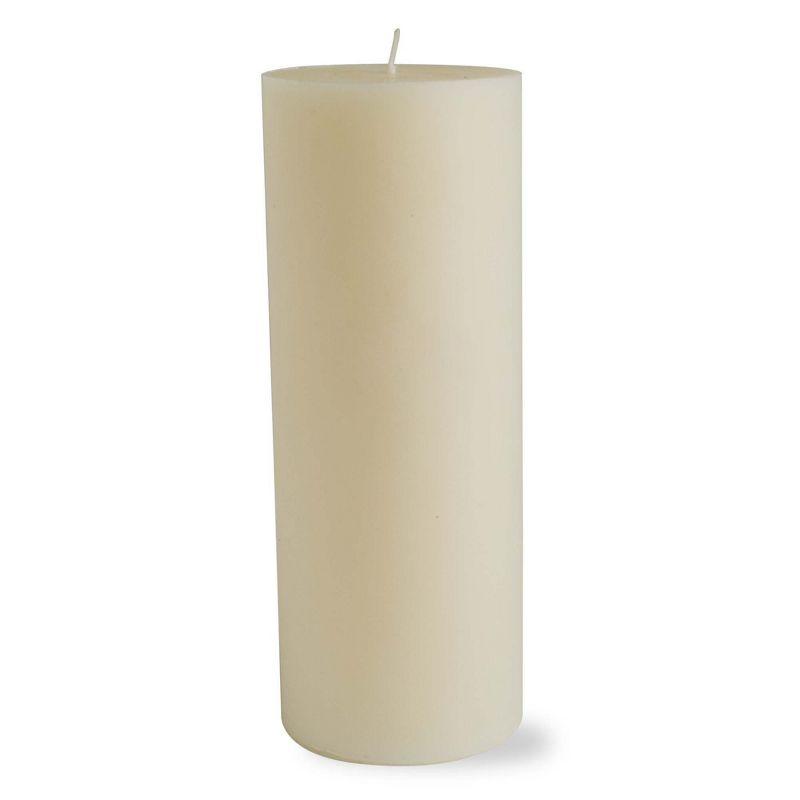 Ivory Dripless Paraffin Wax Pillar Candle