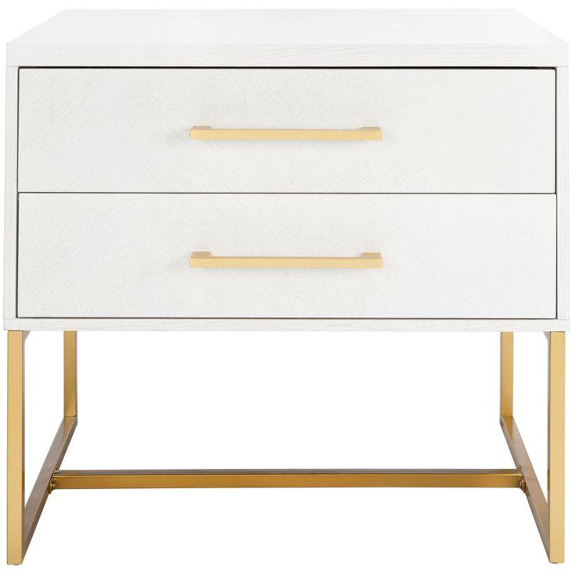 Estelle Nightstand - White - Safavieh.