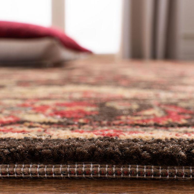 Mahal MAH693 Power Loomed Indoor Area Rug - Brown/Beige - 6'7"x9'2" - Safavieh