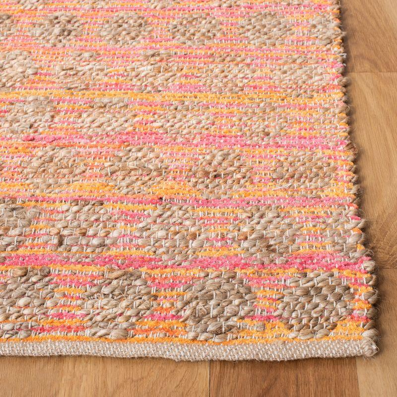 Arria Cape Cod Hand Woven 80% Jute, 20% Cotton Polka Dots Rug