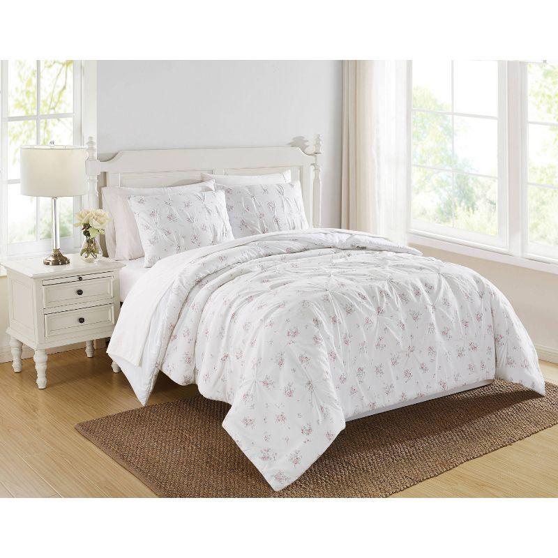 Rosebury Cotton Floral Comforter Set