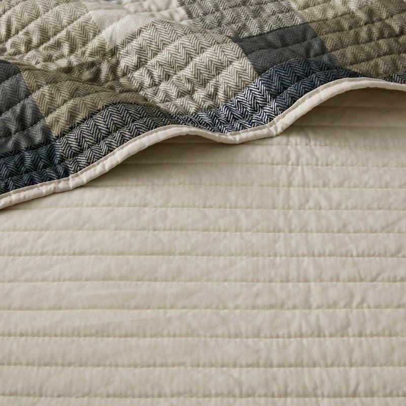 Madison Park Ridge 3 Piece Reversible Plaid Daybed Cover Set