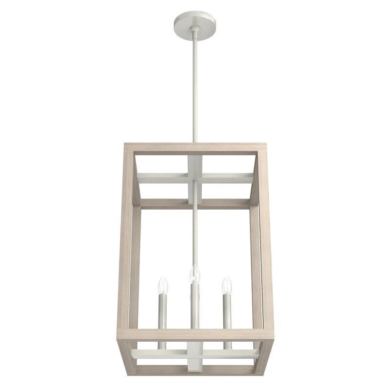 Squire Manor 4 - Light Lantern Rectangle Chandelier