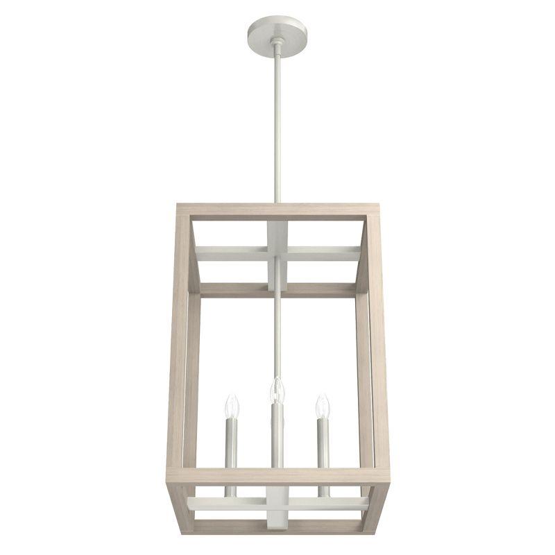 Squire Manor 4 - Light Lantern Rectangle Chandelier