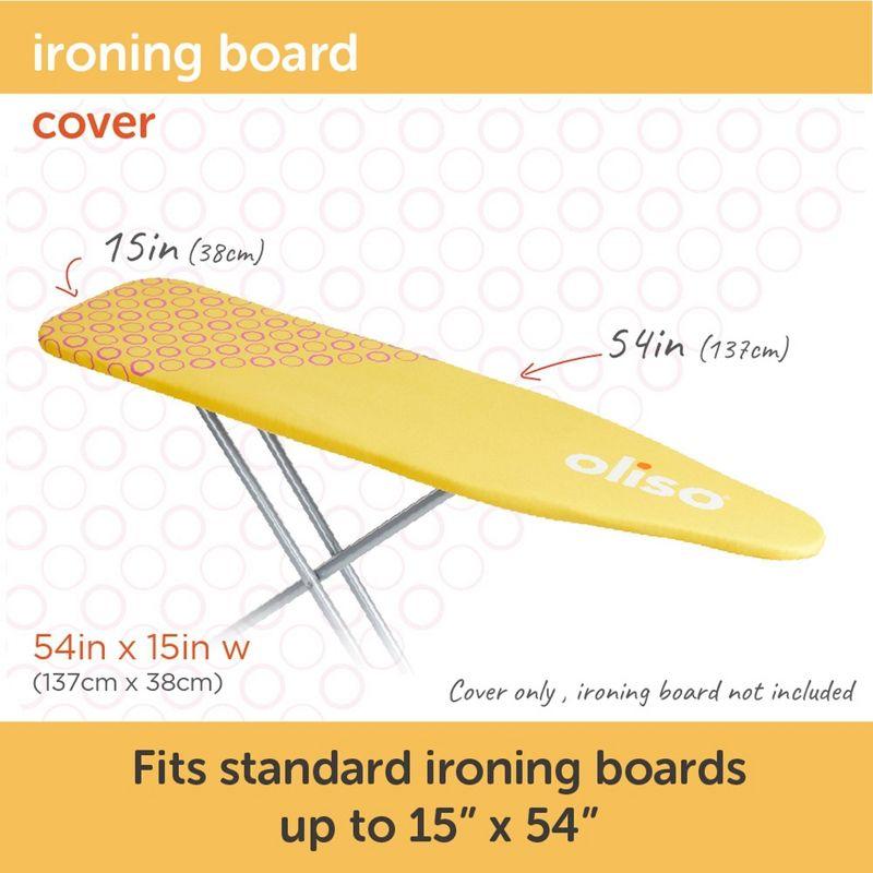 Oliso Ironing Board Cover Yellow