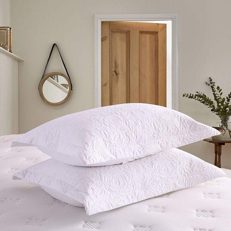 MarCielo P-solid Shams Pillow Sham (Set of 2)