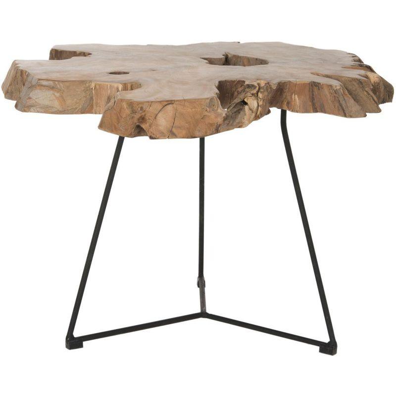 Aliese Solid Wood Top Coffee Table