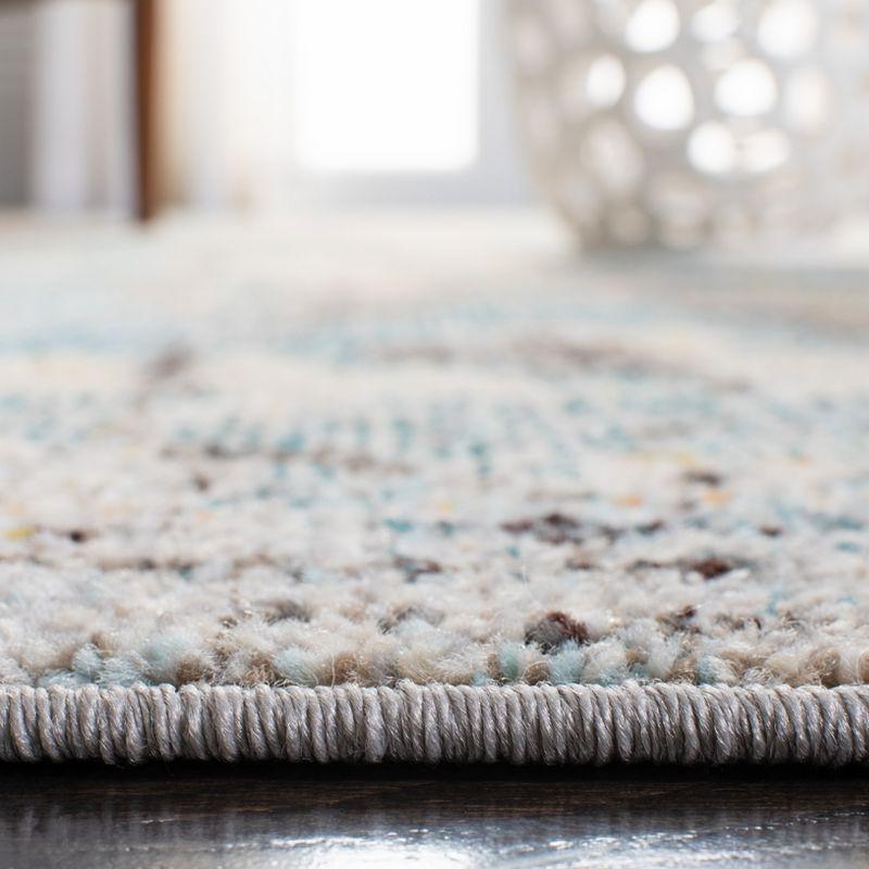 Madison MAD457 Power Loomed Indoor Area Rug - Grey/Blue - 9'x12' - Safavieh