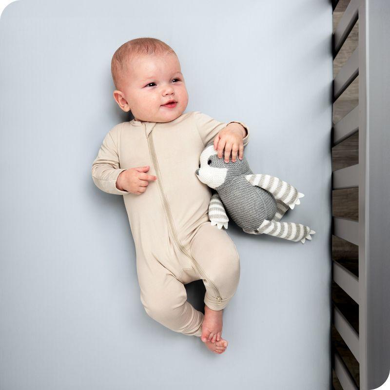 Bare Home Microfiber - Piece Standard Crib Fitted Sheet (Set of 3)
