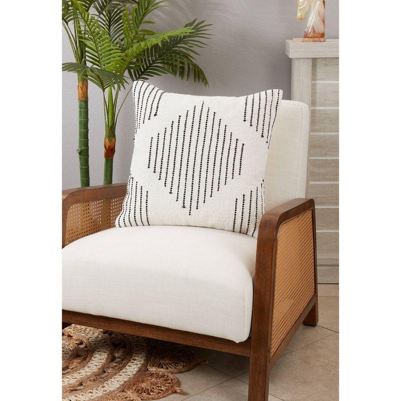 Indi Collection Geometric Cotton Pillow Cover