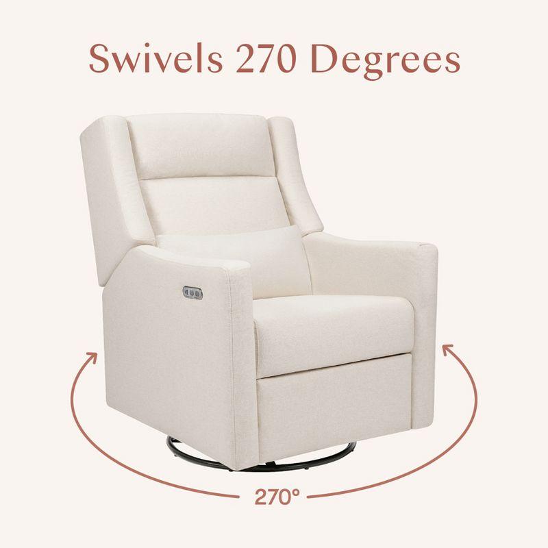 babyletto Kiwi Plus Power Recliner and Swivel Glider with Power Adjustable Headrest and USB Port | AllModern