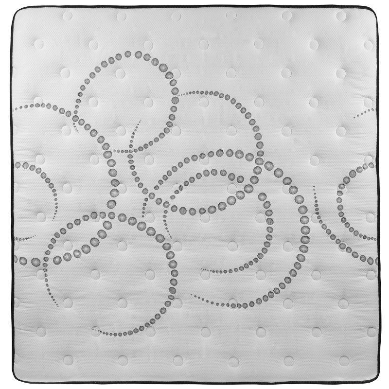 Emma and Oliver 10 Inch Hybrid Pocket Spring Mattress, King Mattress in a Box