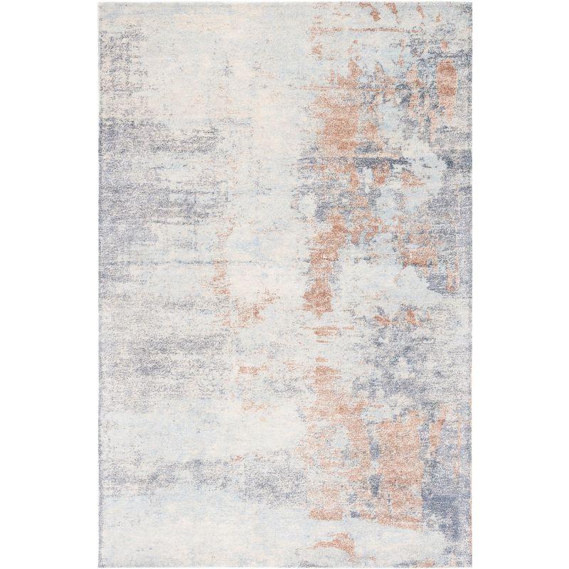 Restoration Vintage RVT113 Hand Tufted Area Rug - Blue/Brown - 5'x8' - Safavieh.