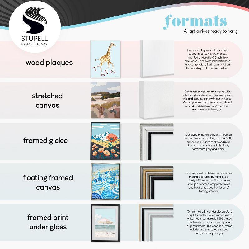 Stupell Industries Pastel Pink Heels & Books Canvas Art, 30" x 40"