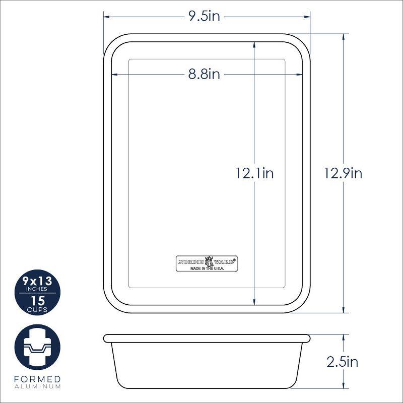 Nordic Ware Nordic Ware Naturals® Everyday Bakeware Rectangular Cake Pan