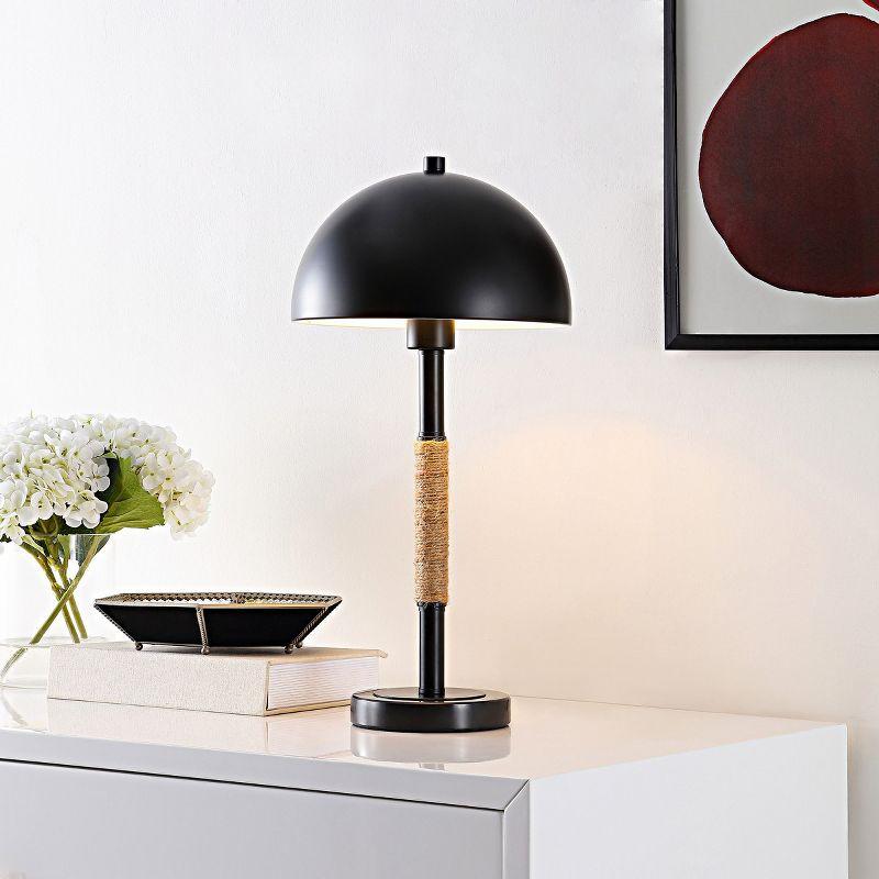 Talon Rope/Marble Table Lamp - Safavieh