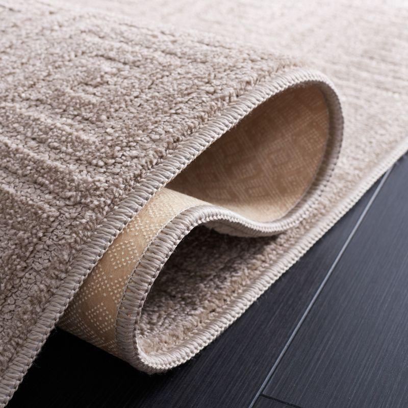 Pattern and Solid PNS412 Power Loomed Area Rug - Beige - 5'3"x7'6" - Safavieh.