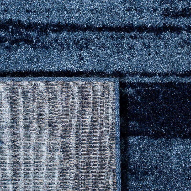 Retro RET2693 Power Loomed Indoor Area Rug - Light Blue/Blue - 6'x6' - Safavieh.