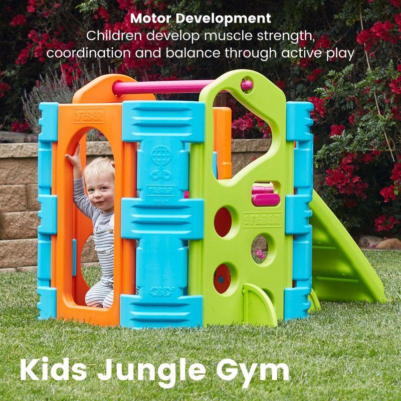ECR4Kids ECR4Kids Activity Park Indoor and Outdoor Playset, Play Structure, Vibrant