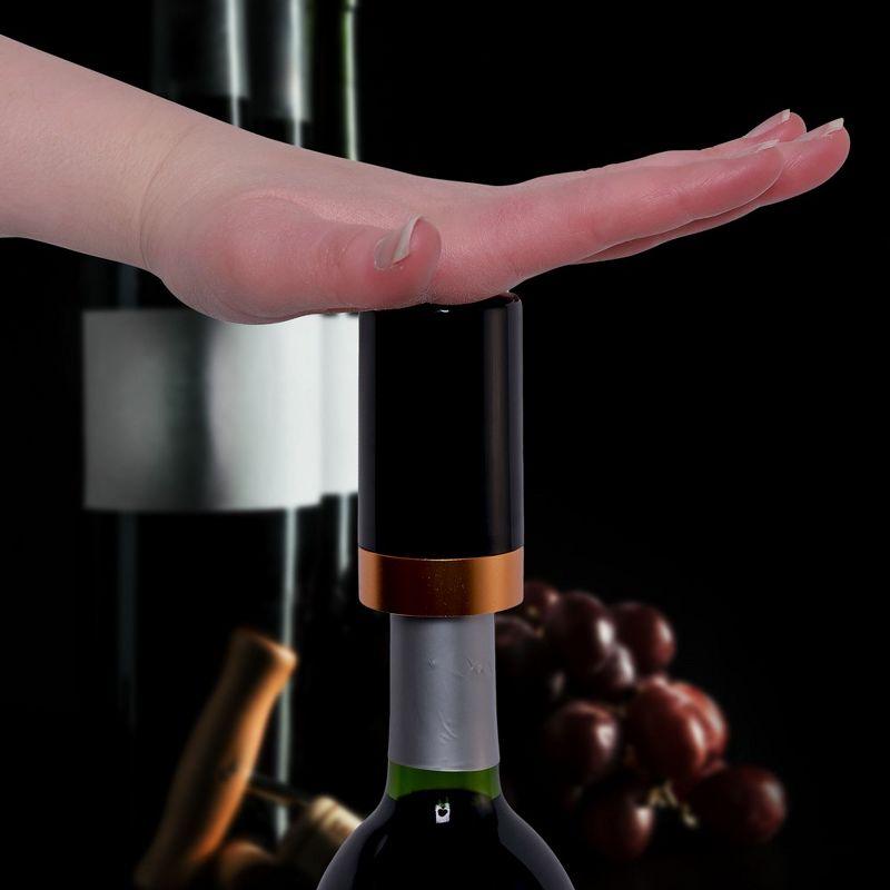 Berkware Automatic Vacuum Wine Bottle Preserver with Intelligent LED Display