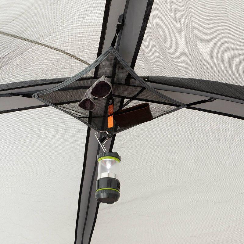 Core Equipment 6 Person Straight Wall Tent - Orange