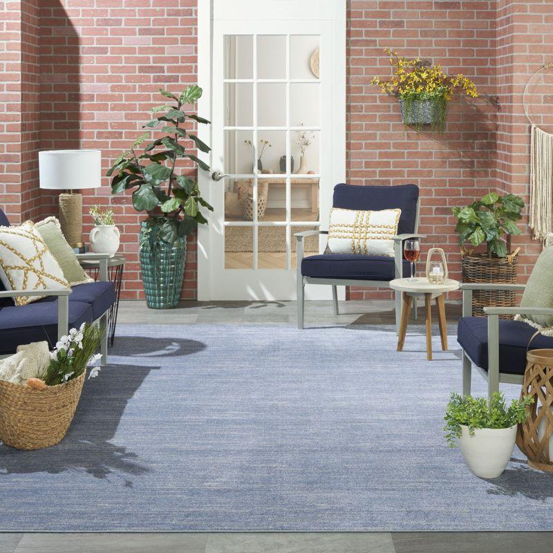 Nourison Essentials Solid Indoor/Outdoor Area Rug