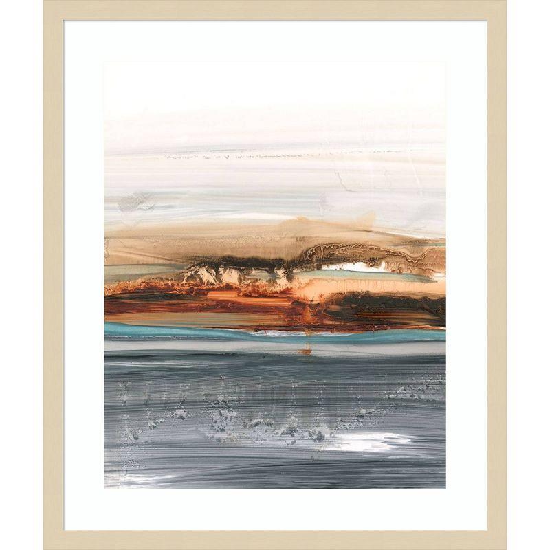 Amanti Art Sienna Dunes II by Ethan Harper Wood Framed Wall Art Print