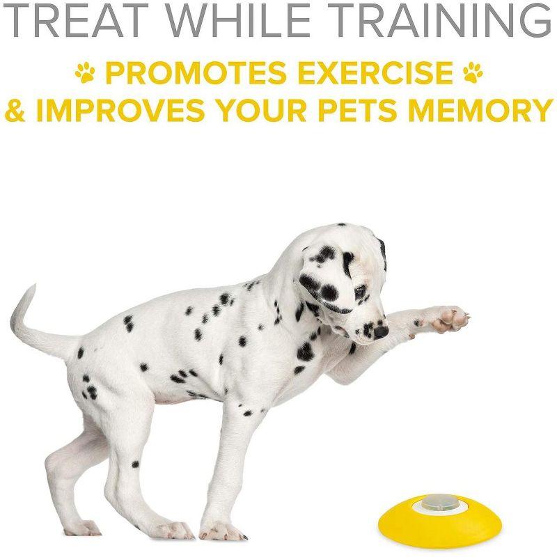 Arf Pets Memory Training Dog Treat Dispenser Toy w/Remote Button