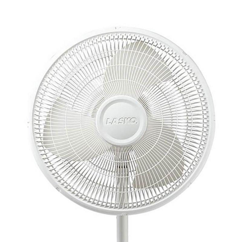 Lasko Lasko 16 Inch Oscillating Adjustable Tilting Pedestal Stand Fan, White (2 Pack) (Set of 2)
