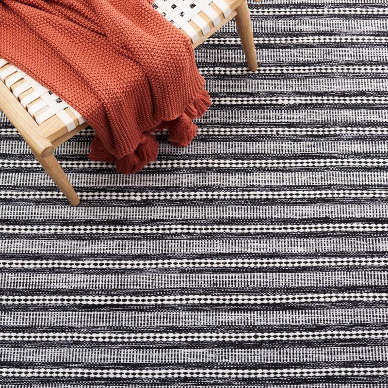 Kilim Flatweave Striped Rug