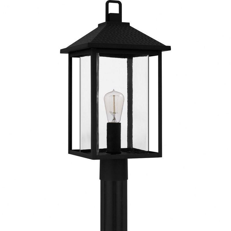 Quoizel Lighting Fletcher 1 - Light Post Light in  Earth Black