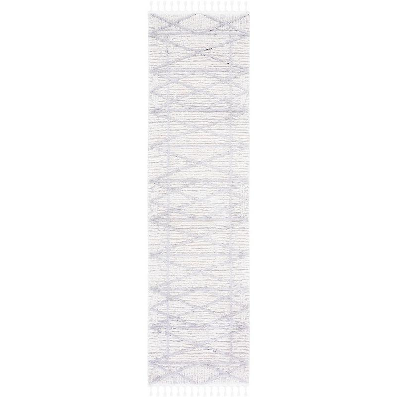 Marrakesh MRK540 Power Loomed Runner Rug - Beige/Grey - 2'2"x8' - Safavieh.