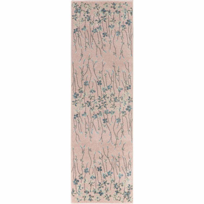 Nourison Tranquil Bohemian Botanical Bloom Area Rug