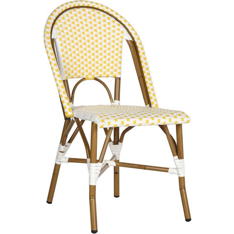 Casidy Polyethylene (PE) Wicker Wicker Outdoor Dining Side Chair