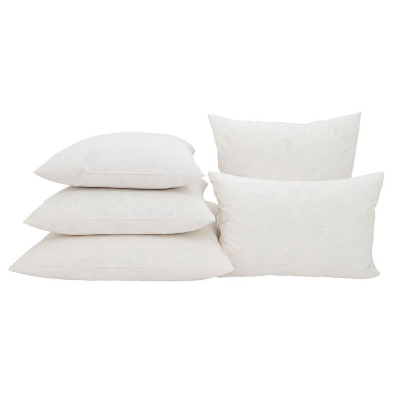 Saro Lifestyle Down Feather Cotton Pillow Insert