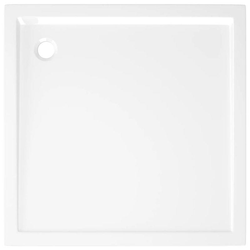 vidaXL Shower Base Tray, Non-slip Bathroom Shower Pan, Reinforced ABS