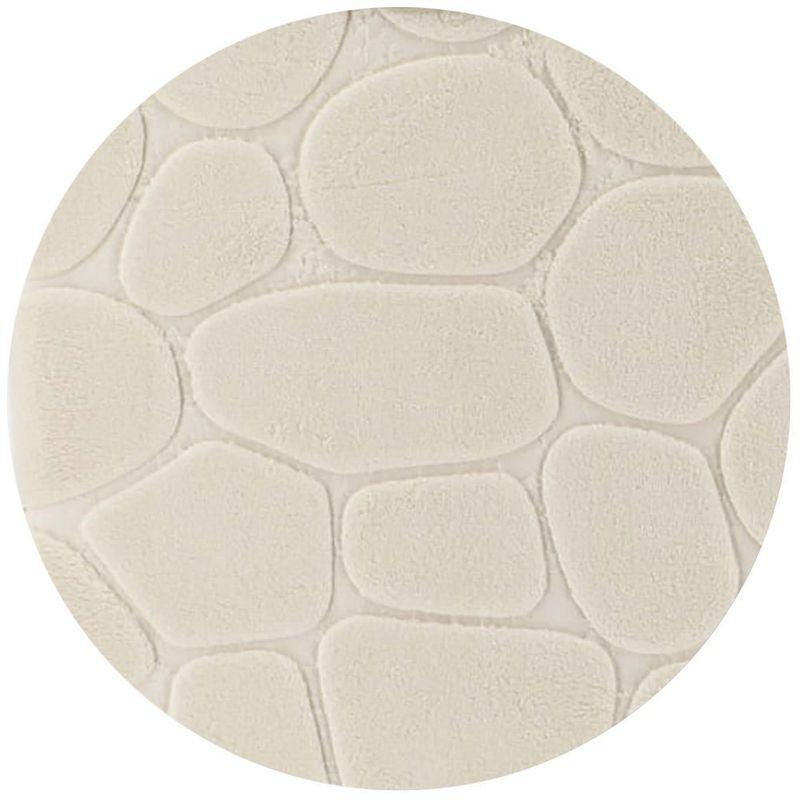 Evideco Pebble Runner Mat - Memory Foam - 48"L x 18"W for Kitchen, Bathroom and more